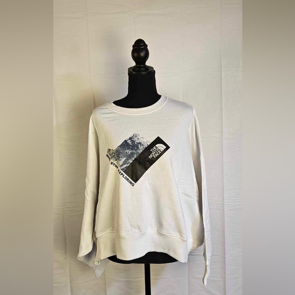 The North Face White Sweatshirt XXL